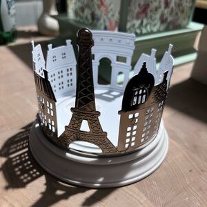 Bath & Body Works Candle Holder with Gold Accents